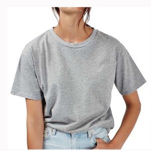 Topshop distressed t shirt
